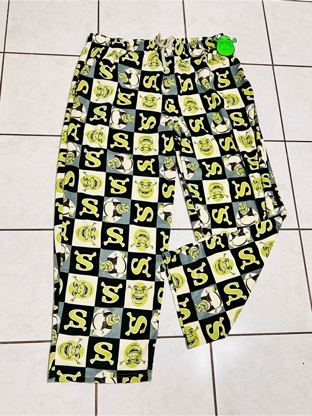 Dreamworks Shrek Pajama Pants Men’s XL NEW